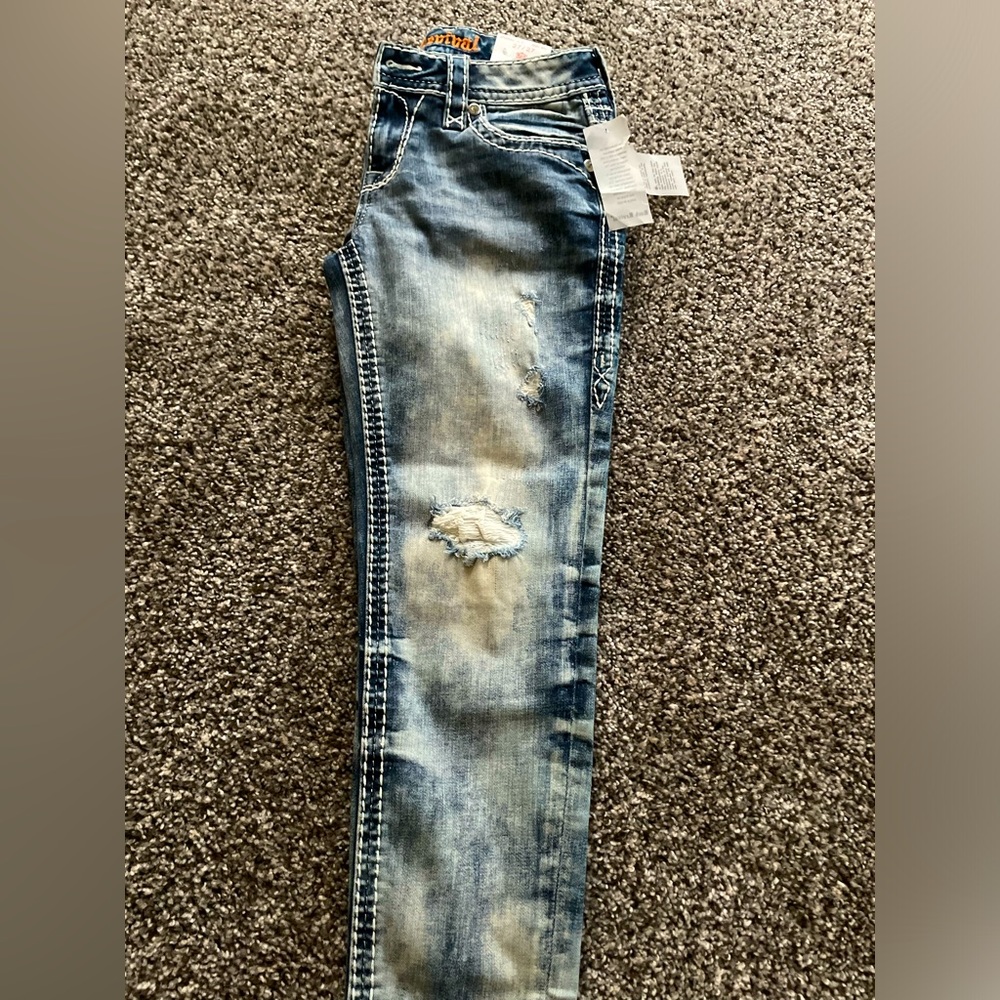 Exclusive Rock Revival Ankle Skinny